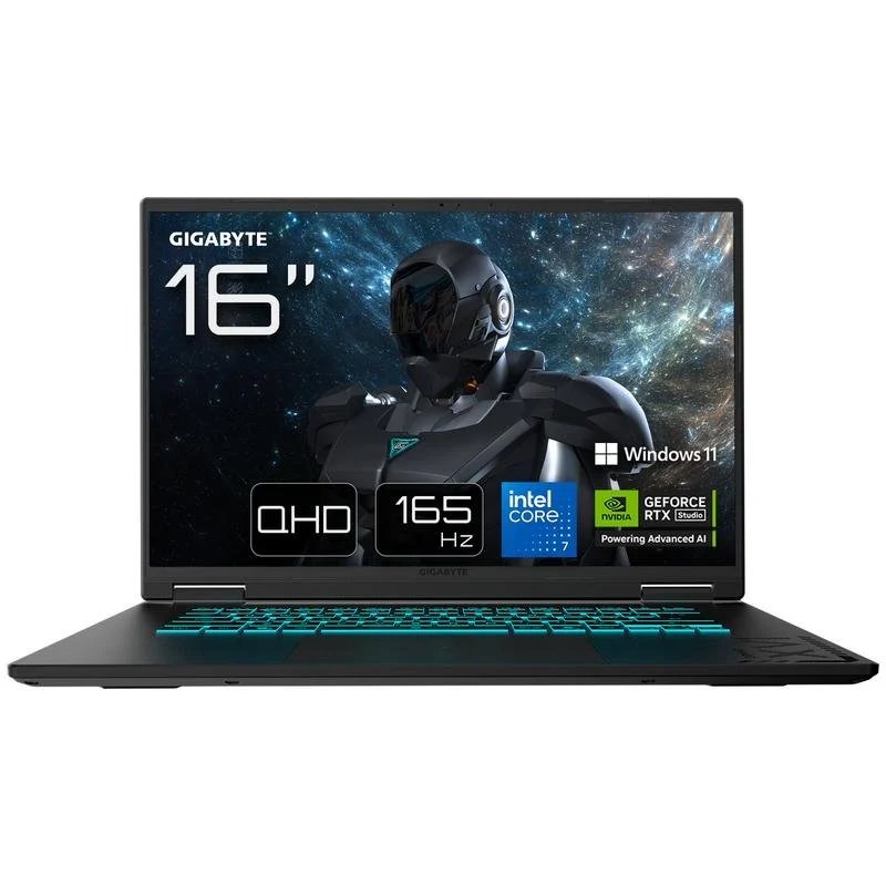 Portátil gaming GIGABYTE A16 PRO de 16" con RTX 5070 Ti