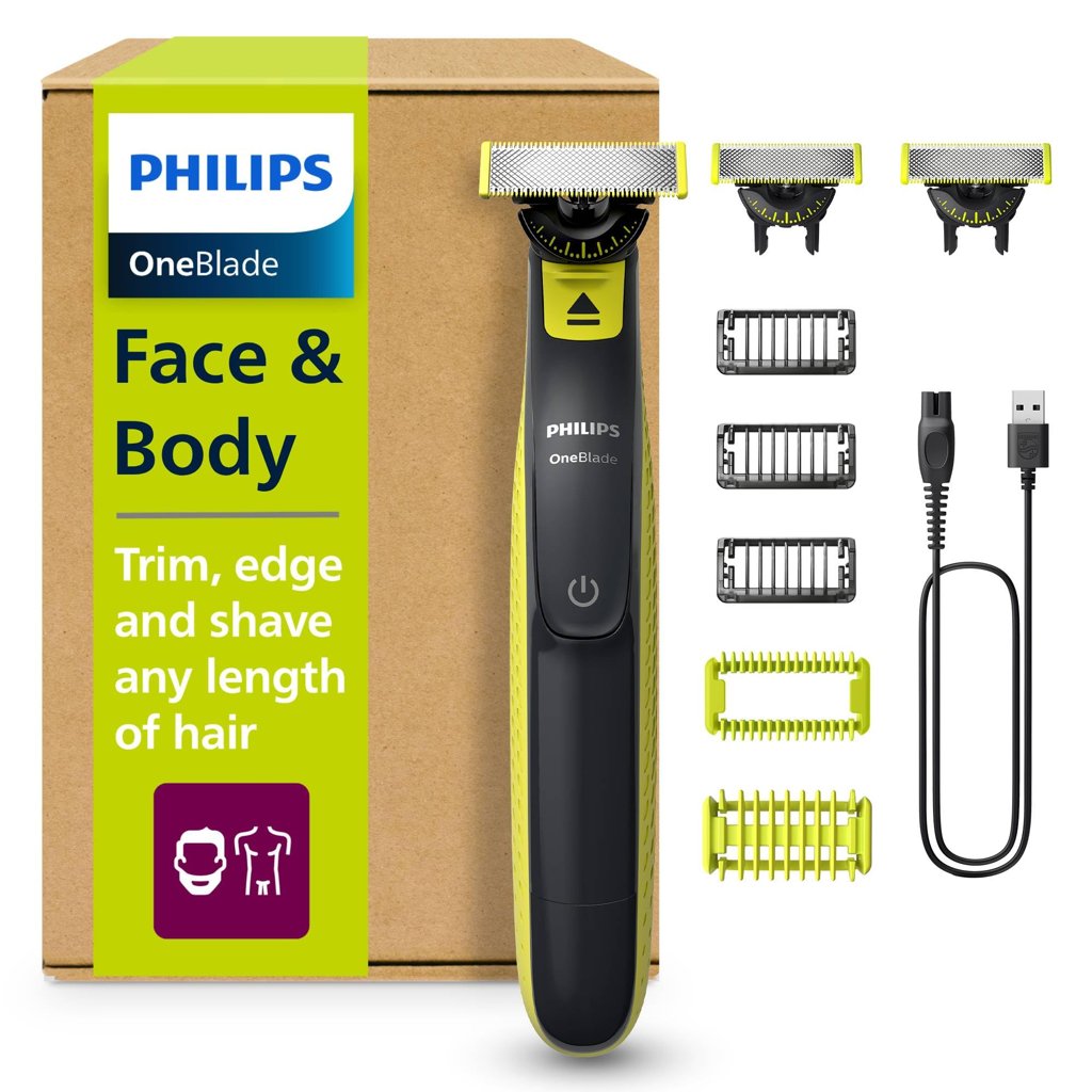 Philips OneBlade 360: la afeitadora 3‑en‑1 para barba y cuerpo