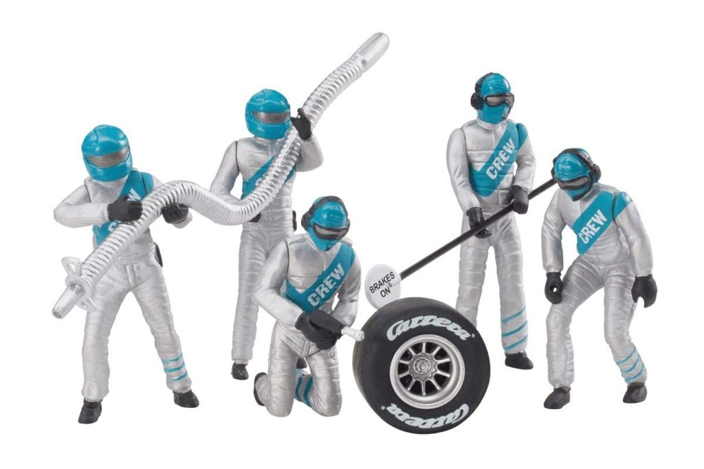 Set de figuras mecánicas para pista de carreras – diversión sin límites