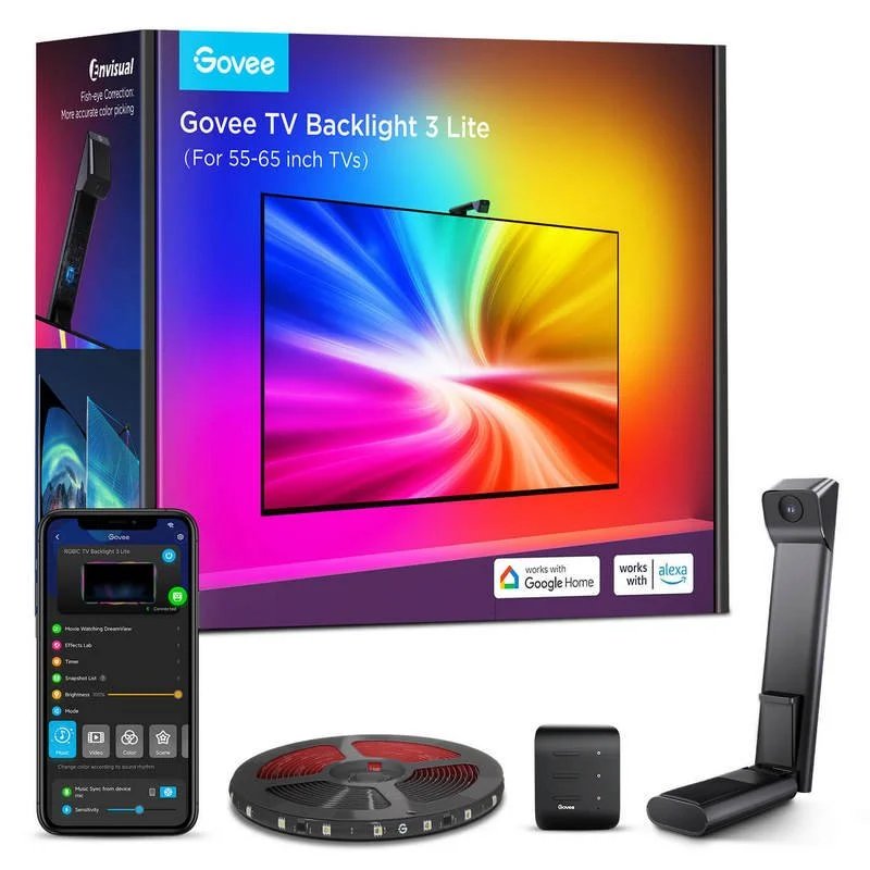 Ilumina tu TV con la tira LED Govee TV Backlight 3 Lite