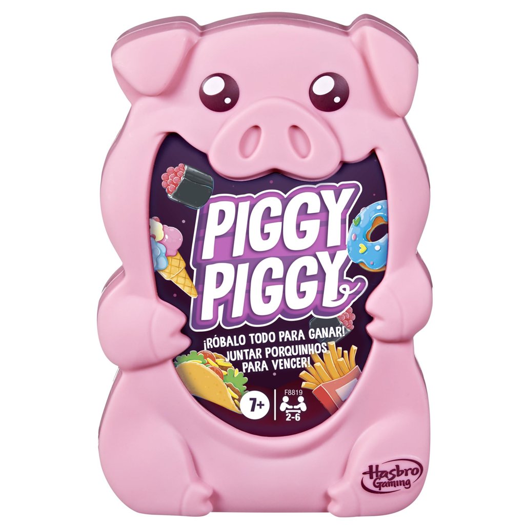 Piggy Piggy de Hasbro: diversión de cartas para toda la familia