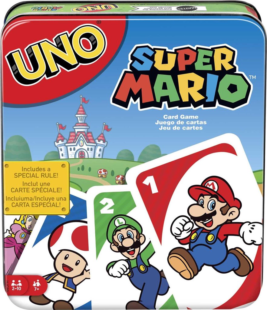 Diviértete con UNO Super Mario: el juego de cartas que conquista a todos