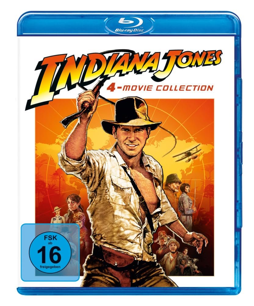 Colección completa de Indiana Jones en Blu‑ray: aventura épica