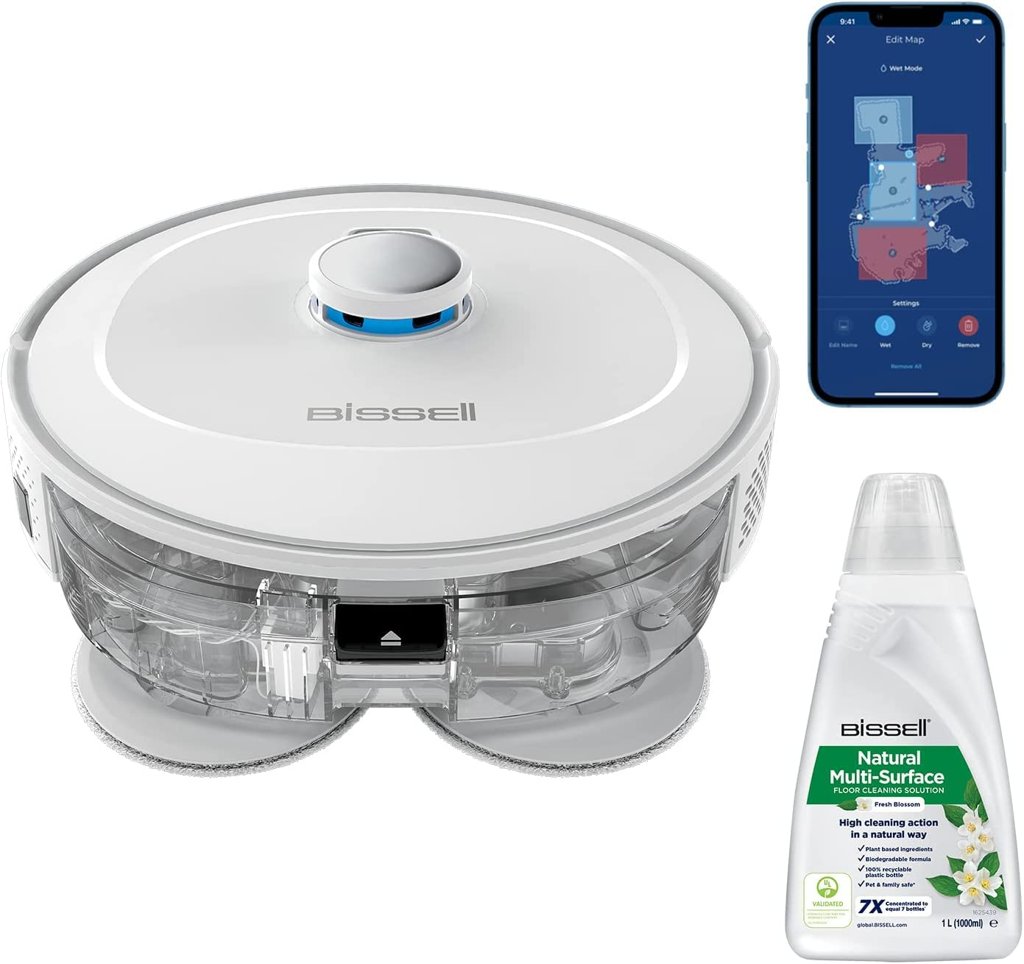 Bissell SpinWave R5: robot aspirador con mopa y navegación LIDAR