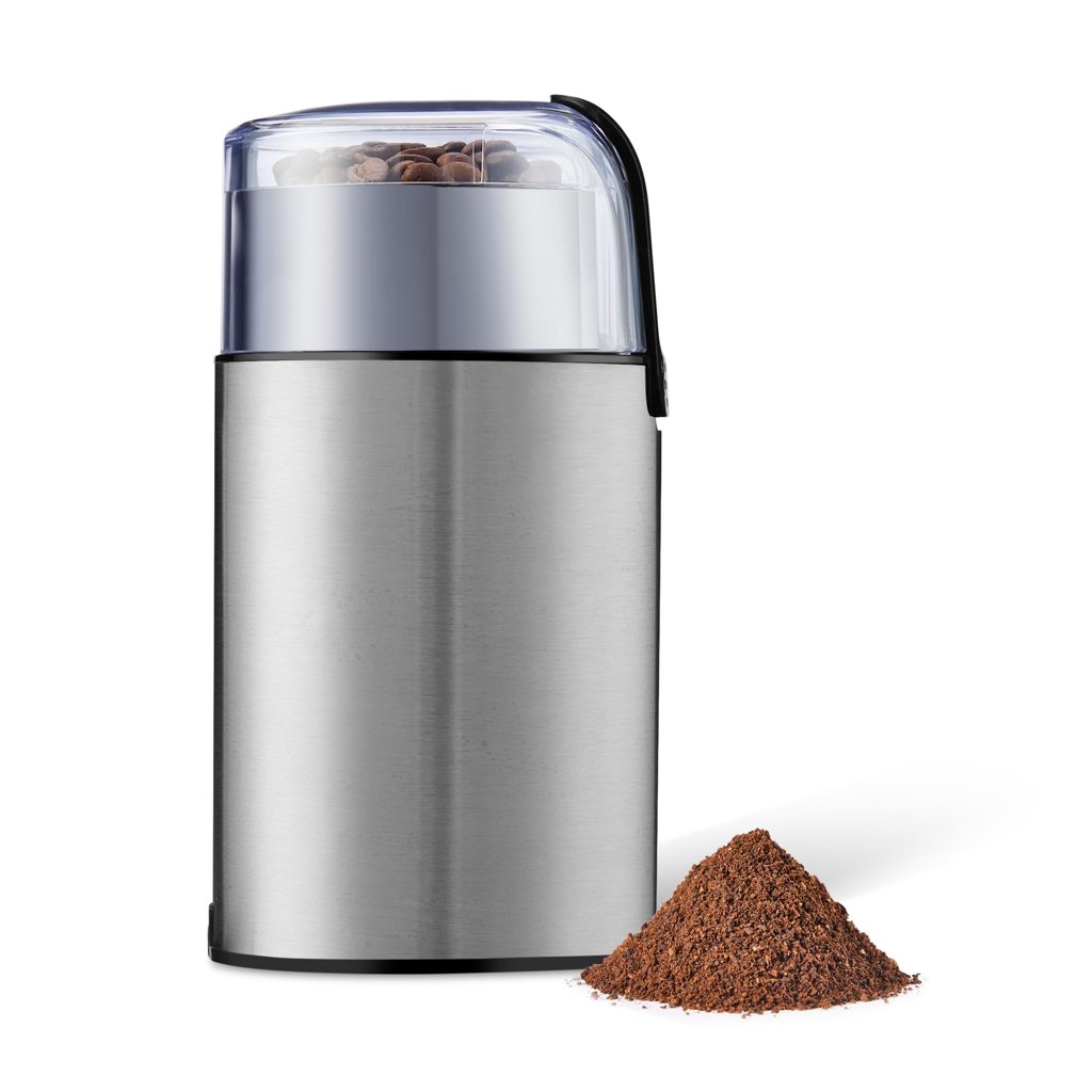 Molinillo eléctrico de café Amazon Basics: café recién molido al instante