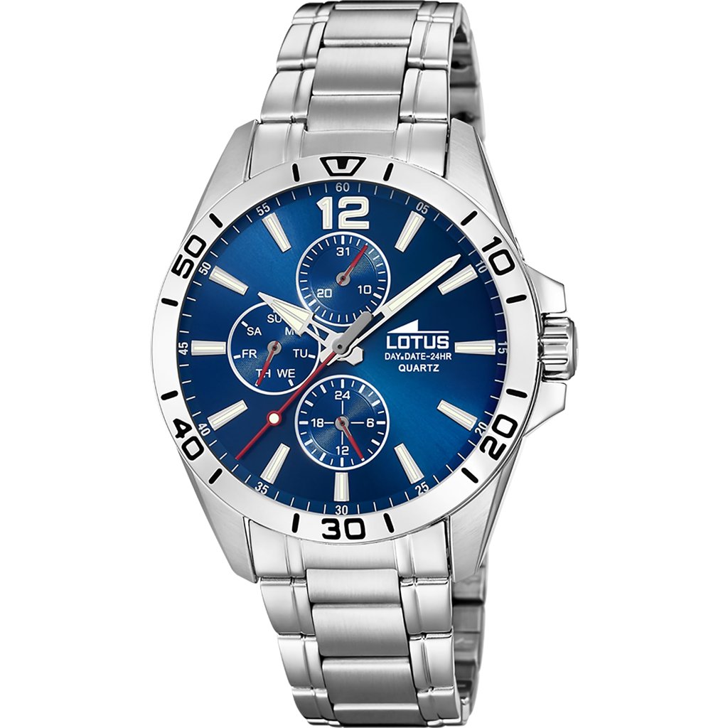 Reloj Lotus de acero inoxidable con descuento