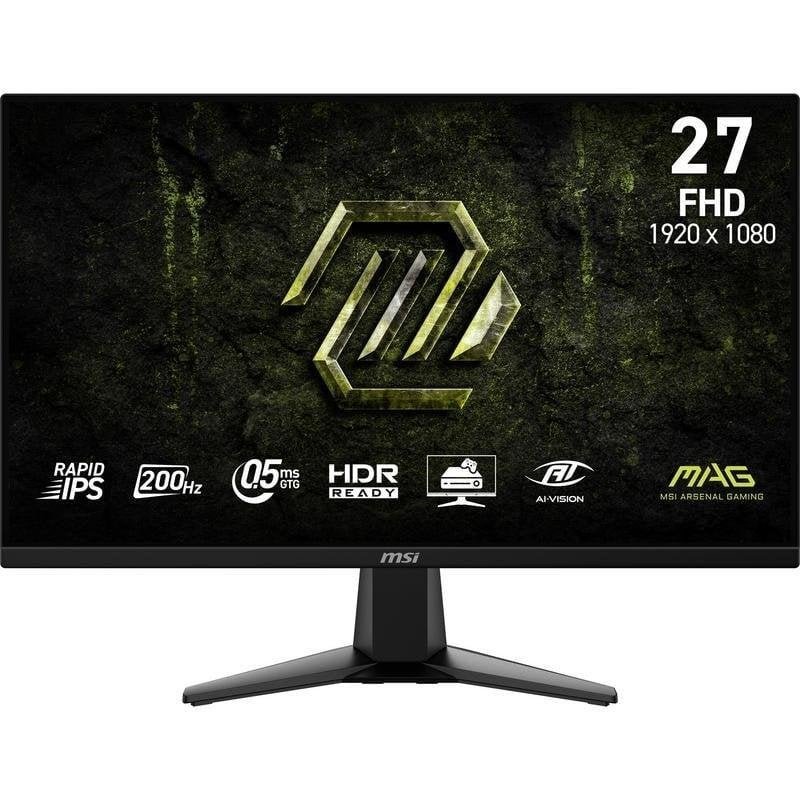 Monitor MSI MAG 275F E20 27” FullHD 200Hz sin bordes, 0,5 ms