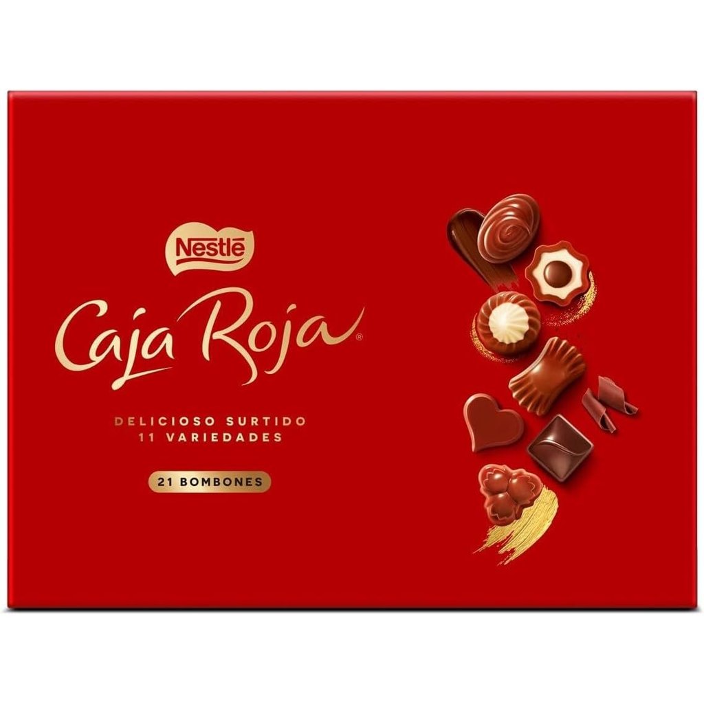 Caja Roja de Nestlé: bombones de chocolate al 54% de descuento
