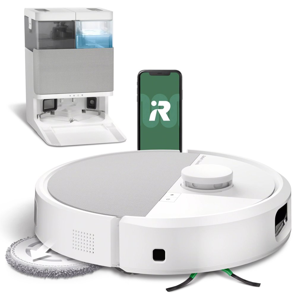 Aspirador robot Roomba Plus 505 con Base AutoWash: limpieza sin esfuerzo