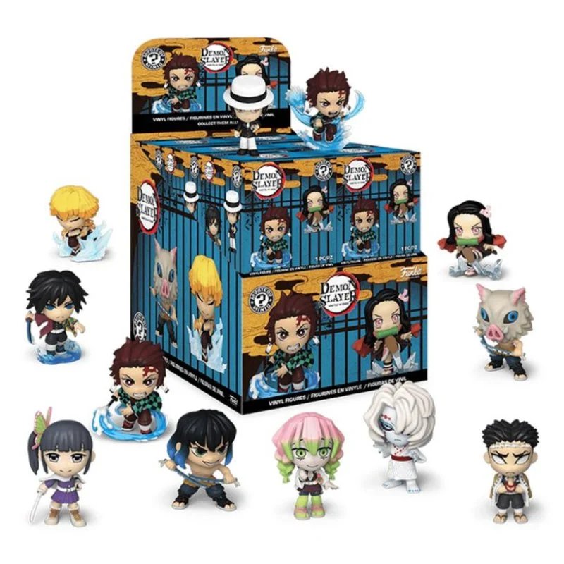 Pack de 12 Funko Mystery Minis: Demon Slayer y Stitch