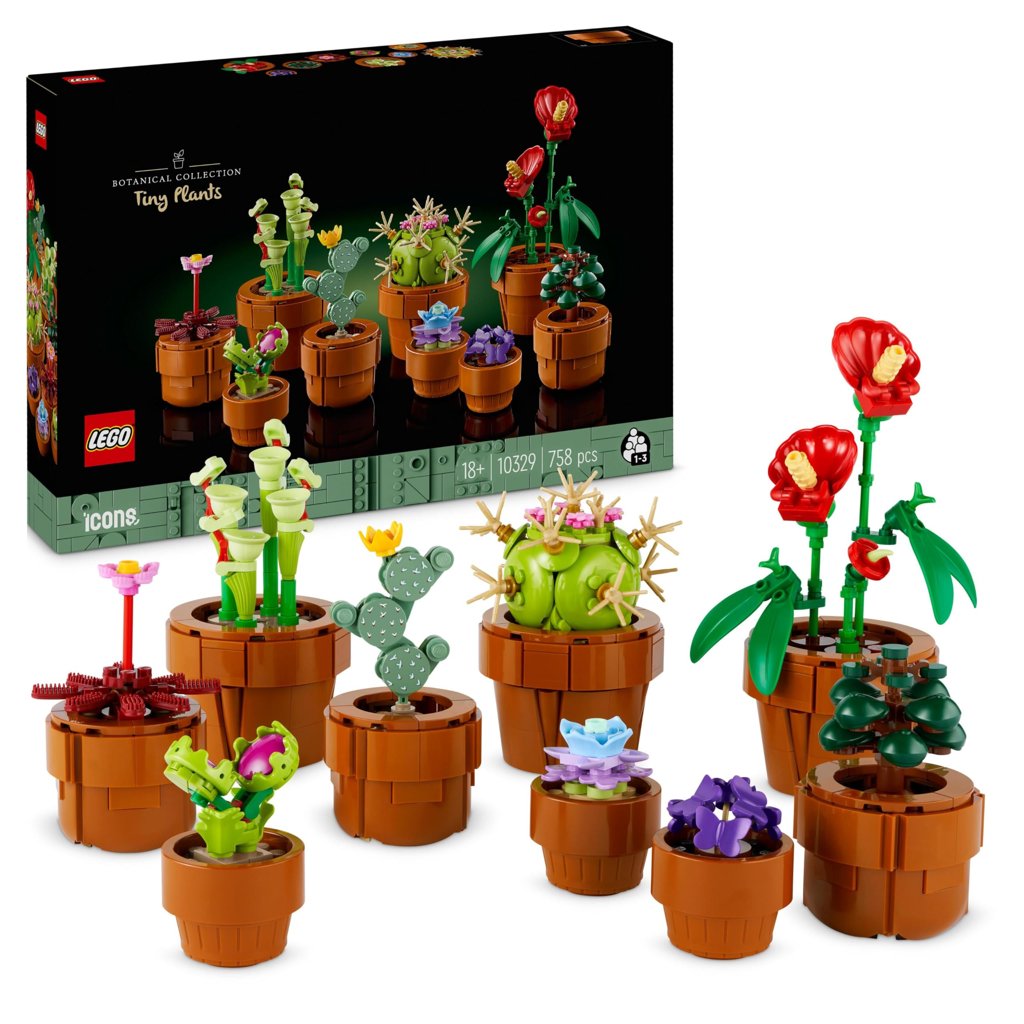 Descubre el set LEGO Botanicals: mini jardines en casa