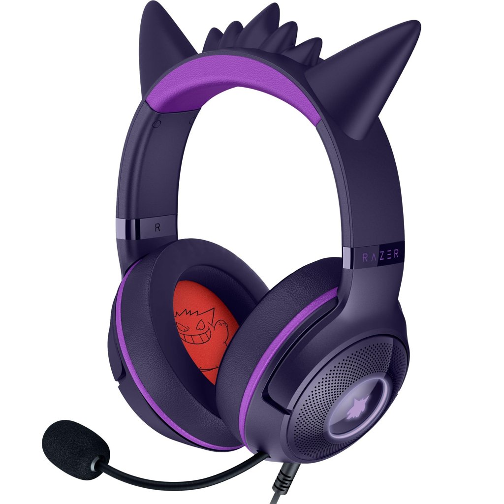 Razer Kraken Kitty V2 Edición Gengar Pokémon