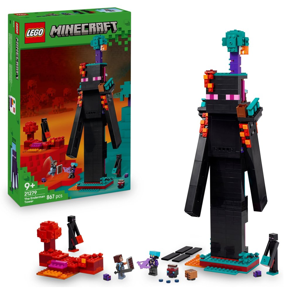 LEGO Minecraft Torre del Enderman 2 en 1 con 867 piezas