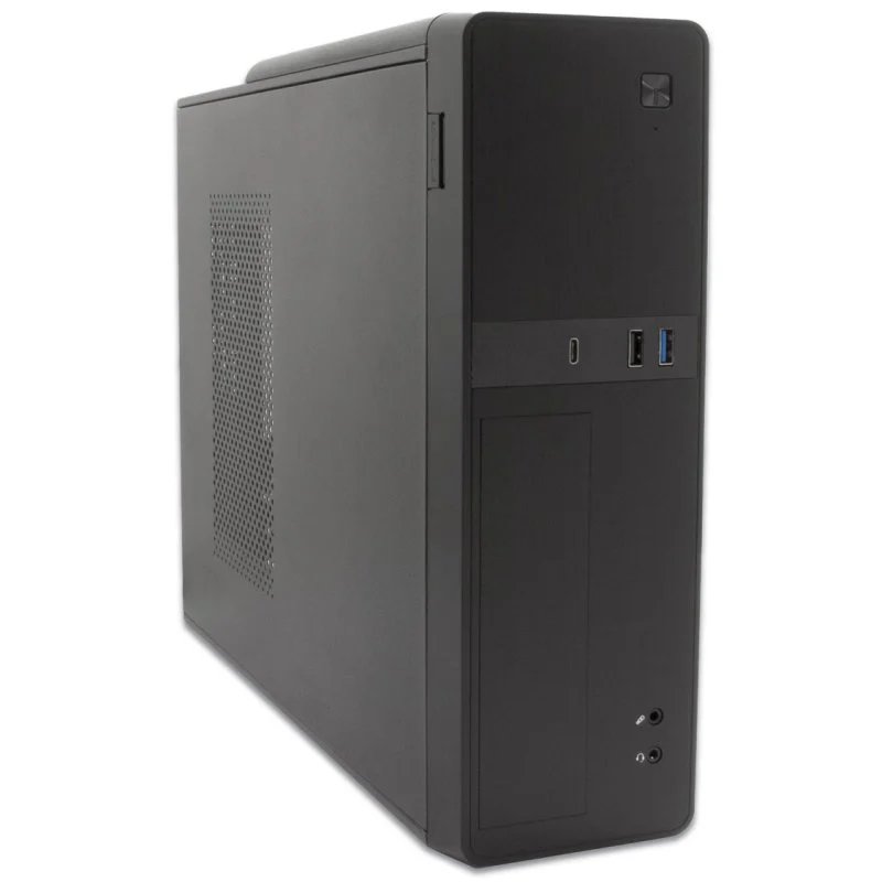 CoolBox T310 Slim: Torre Mini ATX con fuente 300W USB‑C