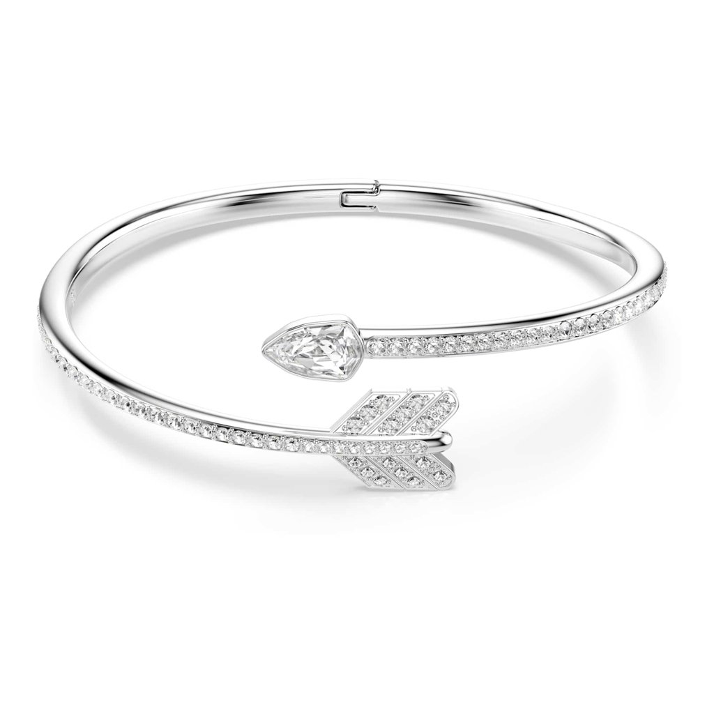 Brilla con elegancia: brazalete Swarovski Idyllia en blanco