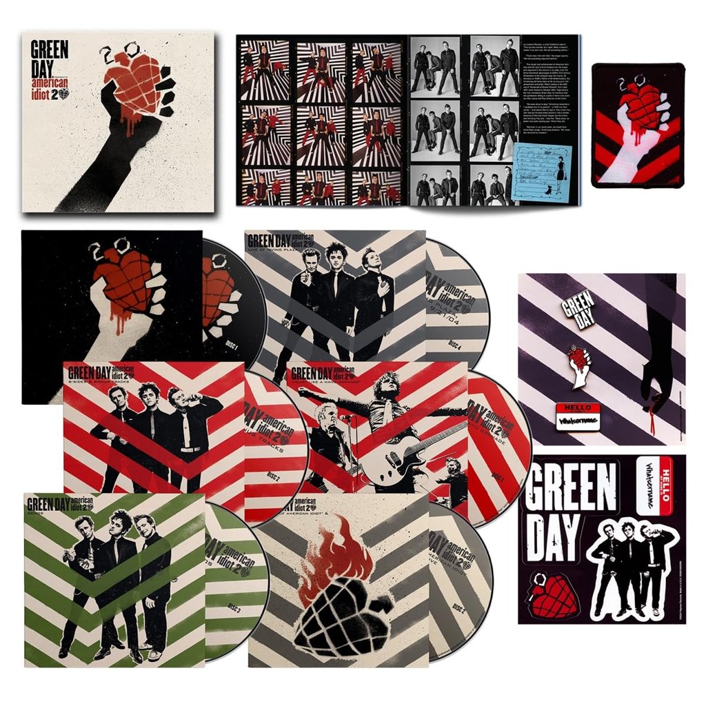 Green Day celebra 20 años de 'American Idiot' en edición deluxe