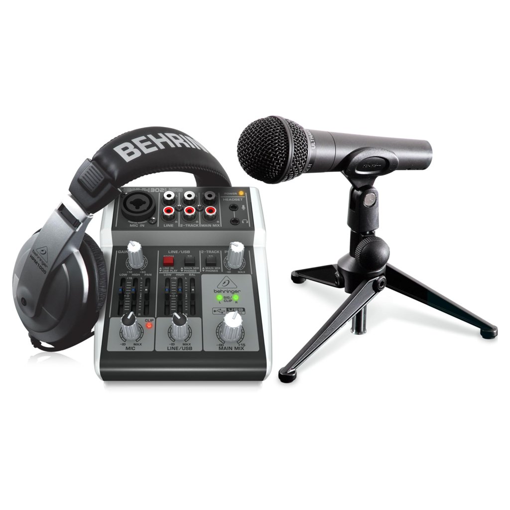 Estudio de podcast completo