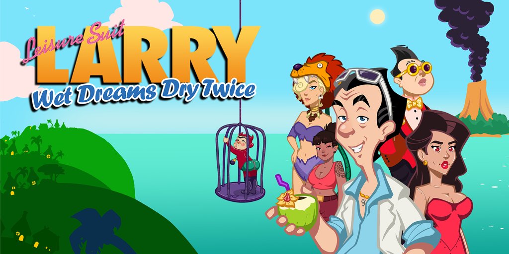 Leisure Suit Larry: Wet Dreams Dry Twice llega a Switch