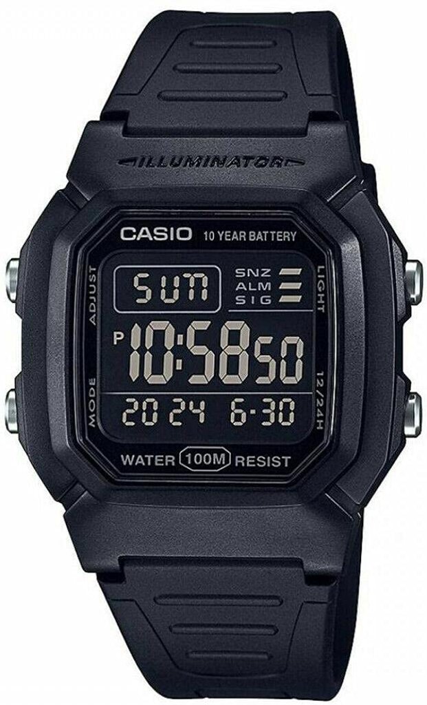 Casio W‑800H: reloj digital deportivo con 10 años de batería