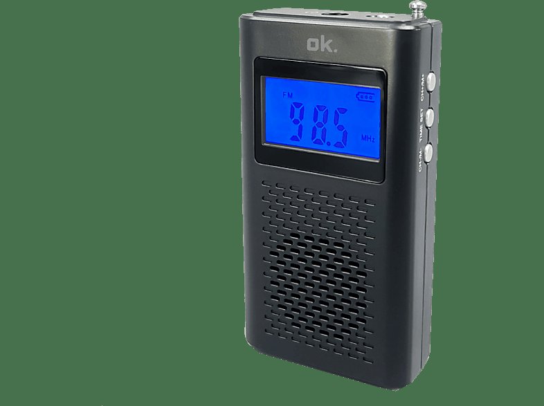Radio portátil con FM y reloj a precio mínimo