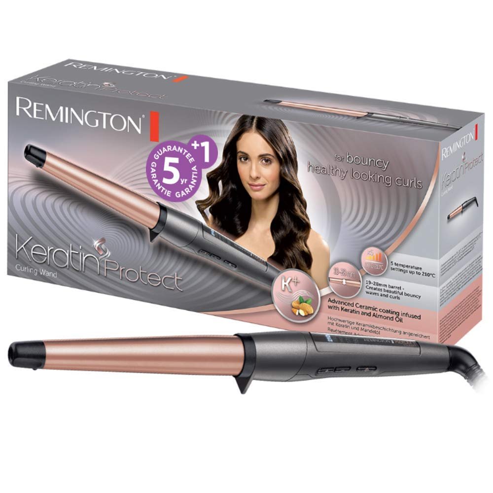 Rizador Remington Keratin Protect: ondas perfectas y cuidado del cabello