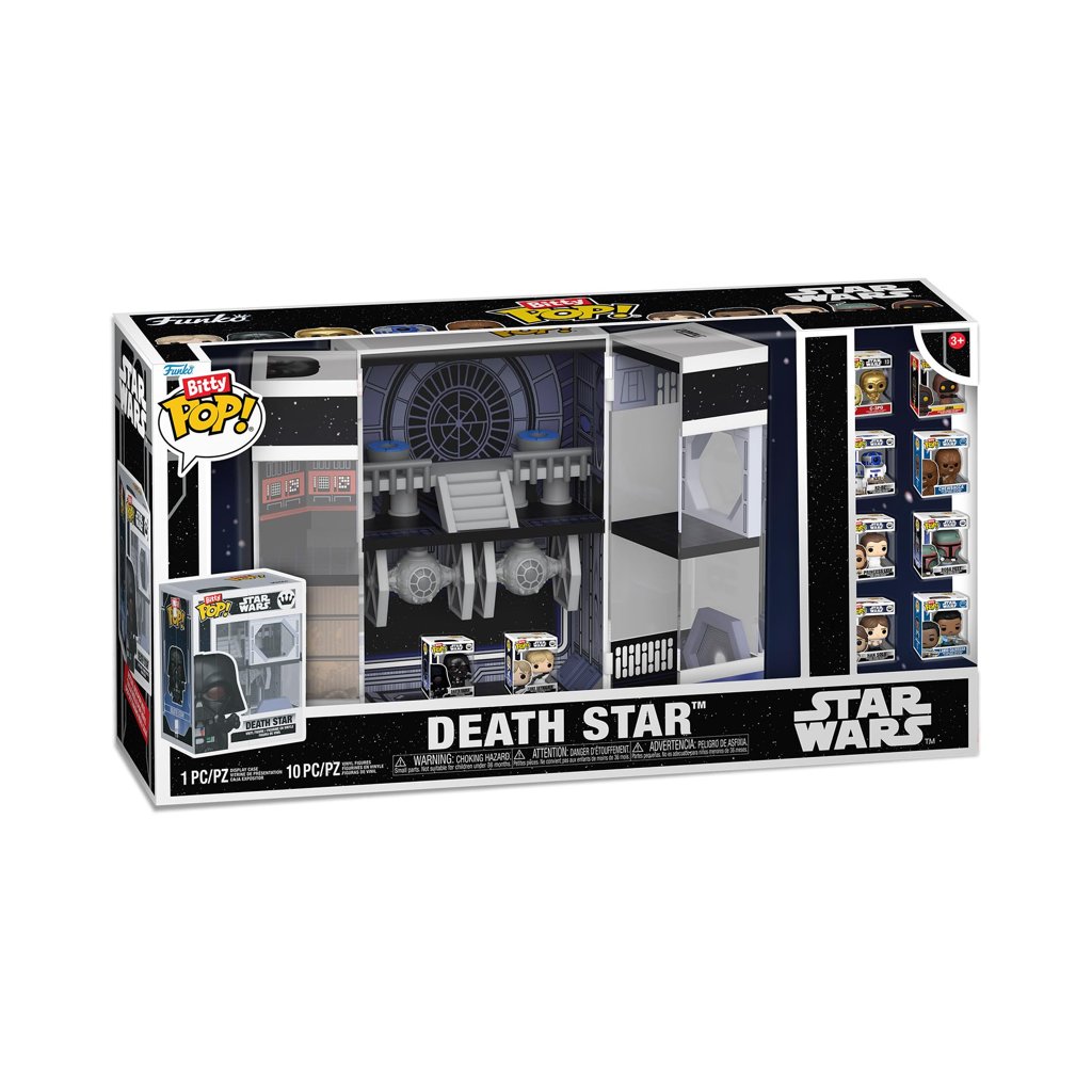 Caja Funko Bitty Pop! Star Wars con 10 mini‑figuras