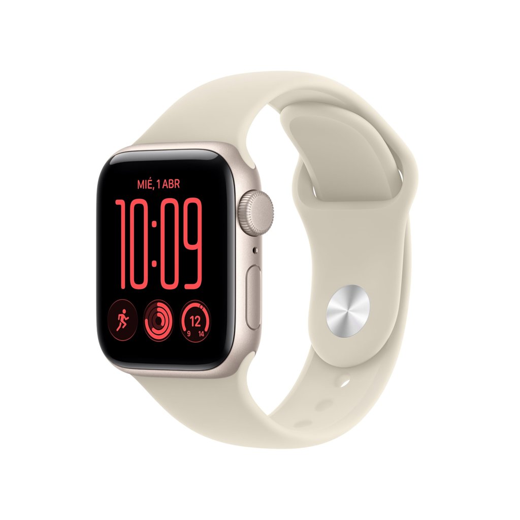 Apple Watch SE 3 GPS 40 mm con correa arena: monitoriza tu salud
