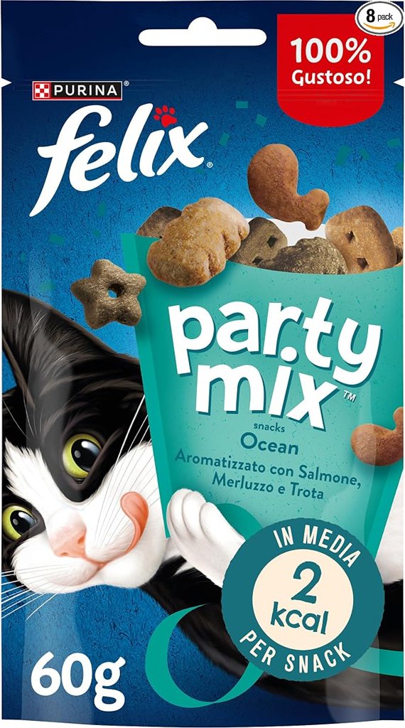 Fiesta de sabores para tu gato con Felix Party Mix Ocean