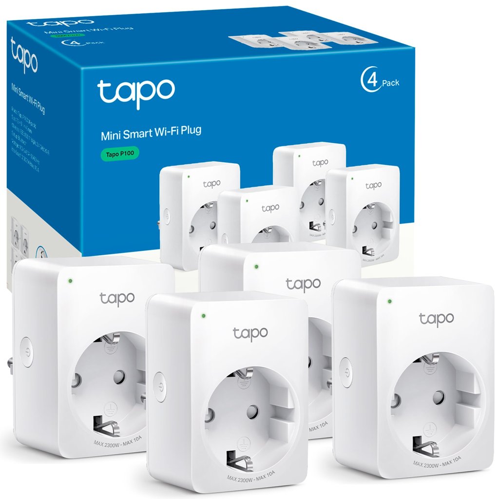 Enchufes inteligentes Tapo P100: controla tu casa con Wi‑Fi