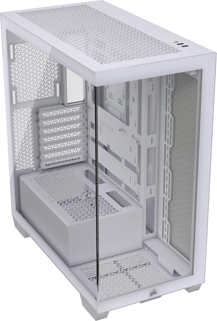 Caja CORSAIR 3500X con cristal templado panorámico: potencia y estilo