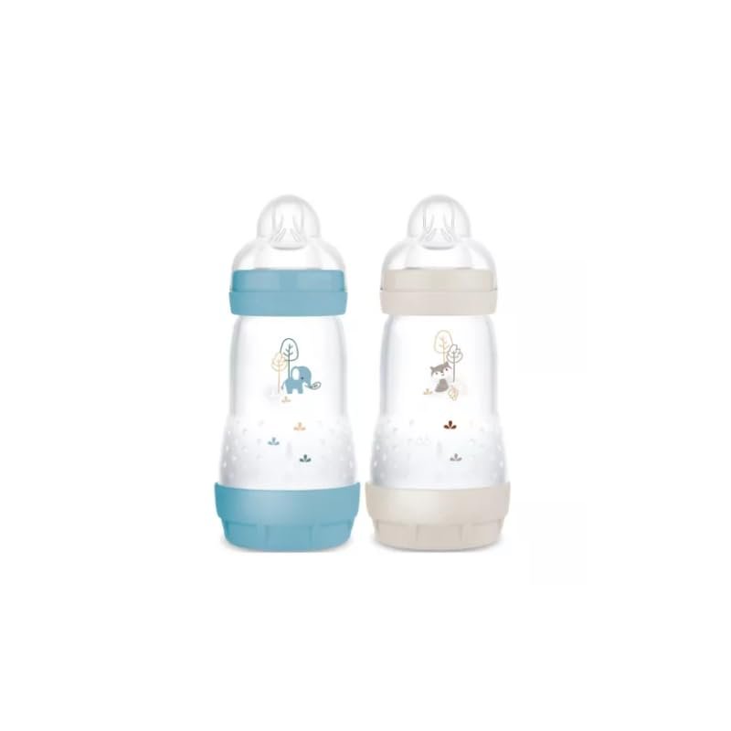 Pack 2 biberones anticólicos MAM Easy Start 260 ml – confort sin cólicos