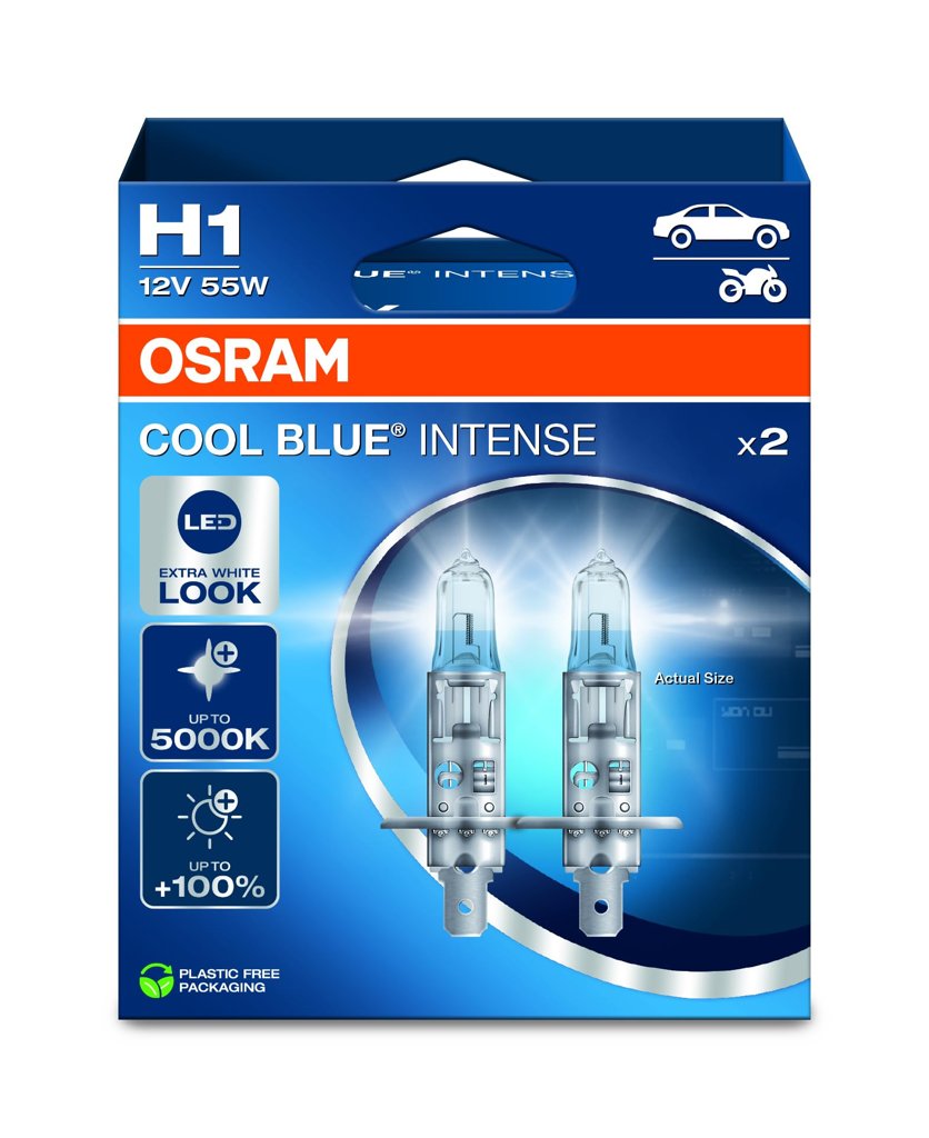 Ilumina tu coche con la lámpara OSRAM Cool Blue Intense H1