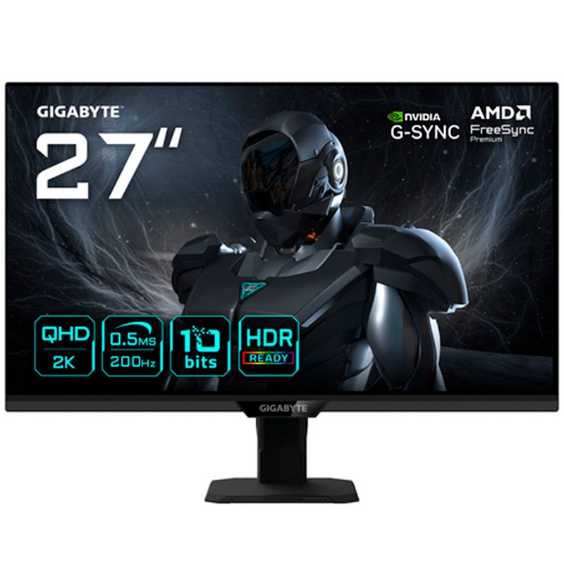 Monitor Gigabyte 27" QHD 210Hz con HDR y 0,5ms de respuesta