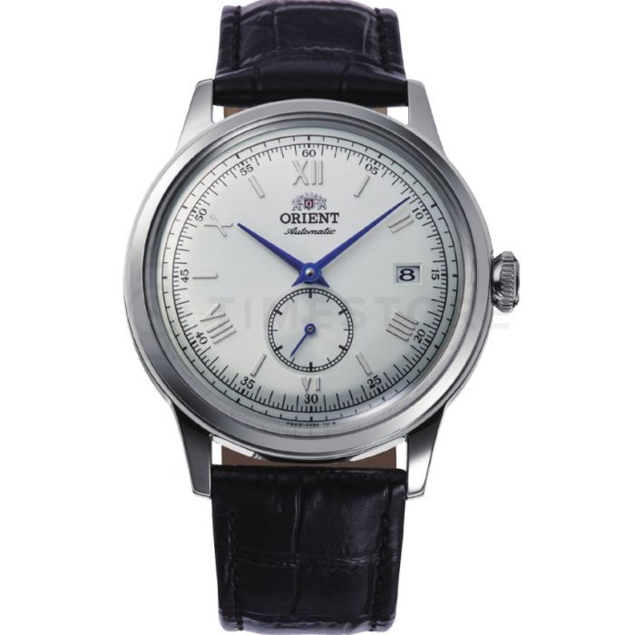 Orient Bambino automático 38 mm con agujas azules – Elegancia a precio rebajado