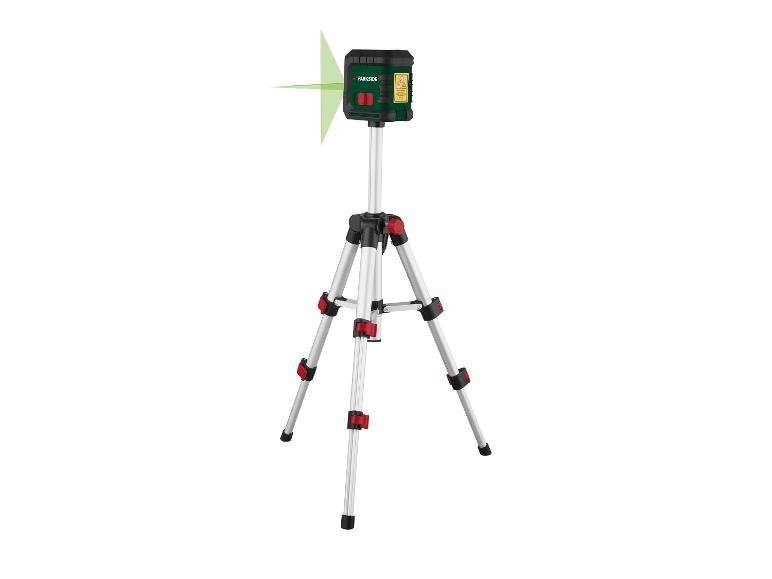 Nivel láser de líneas cruzadas Parkside por 24,99€