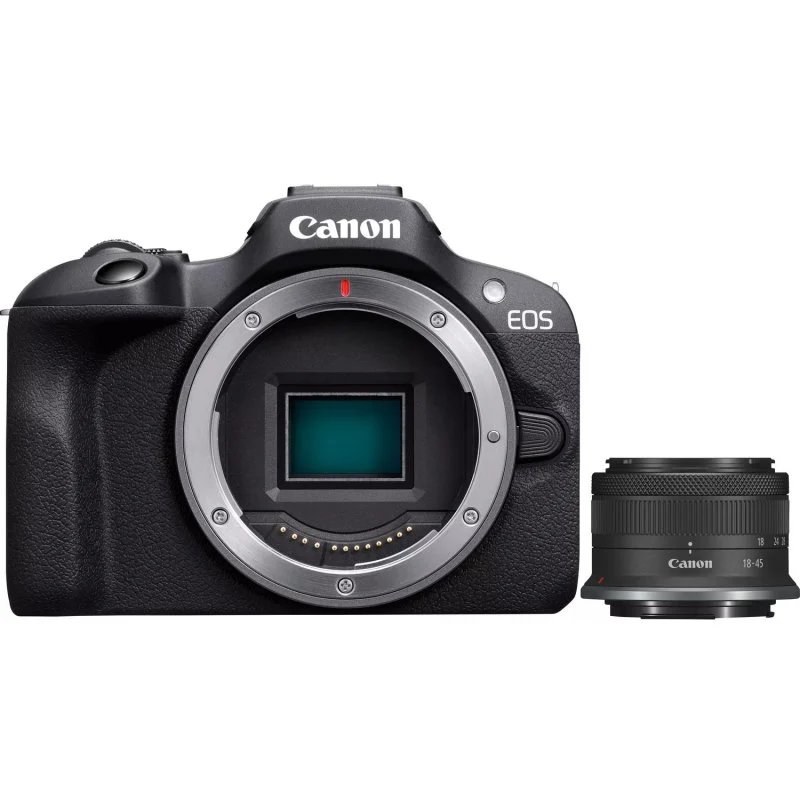 Canon EOS R100 con lente 18‑45 mm y Wi‑Fi: calidad profesional a bajo coste