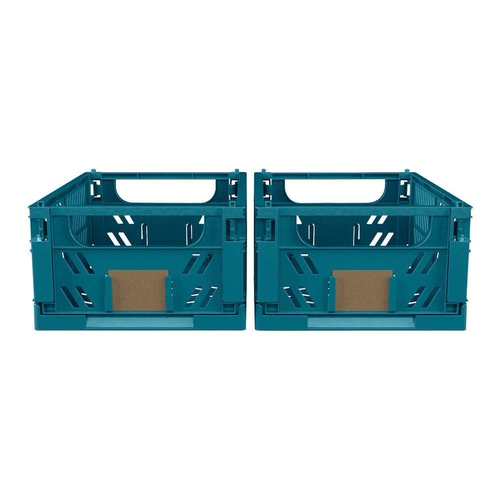 Cajas plegables azul