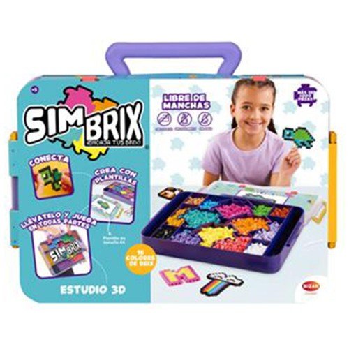 Bizak Simbrix Estudio 3D con 4.000 piezas por 11,60 € (-71 %) | Recogida gratis