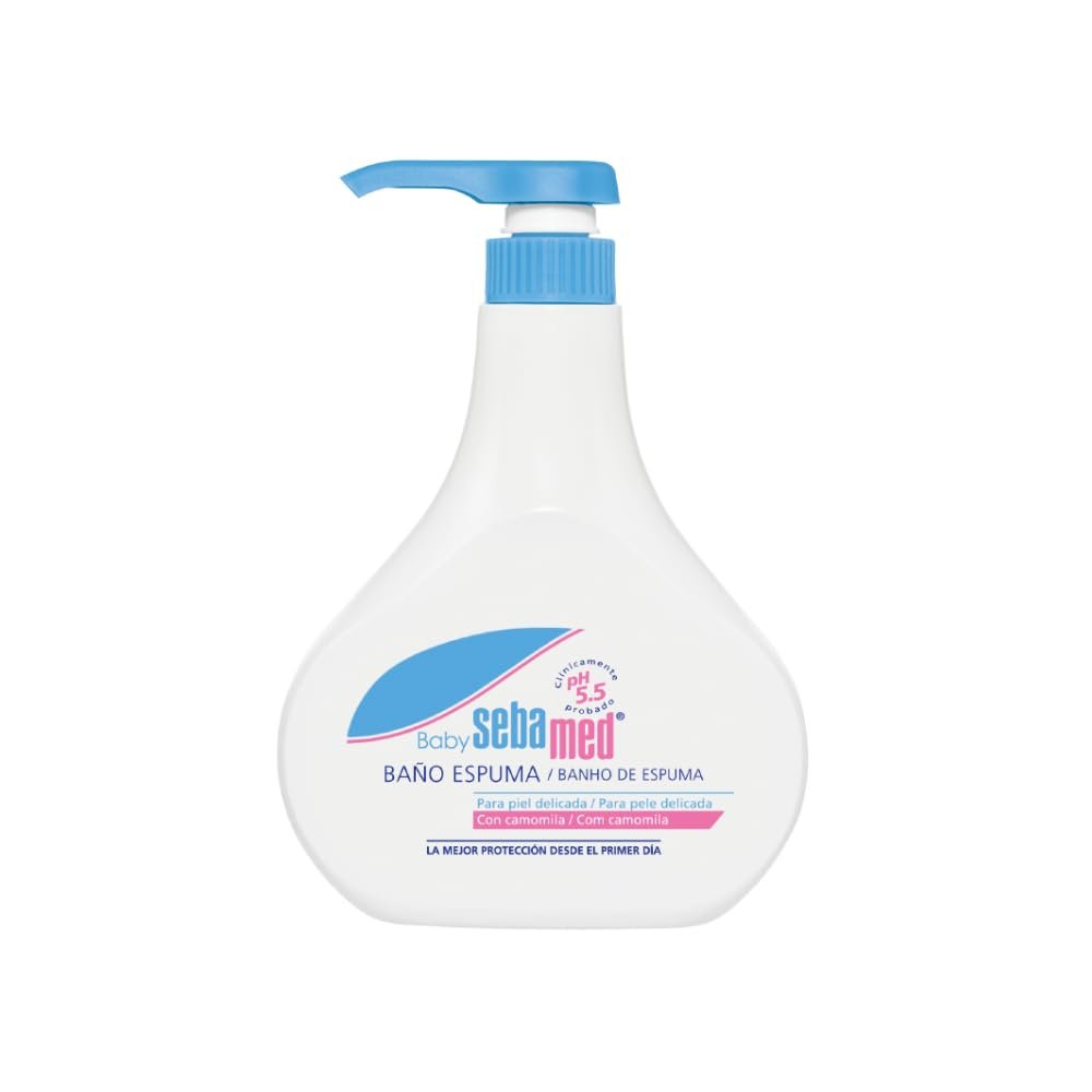 Espuma de baño Sebamed para bebés: cuidado suave sin jabón