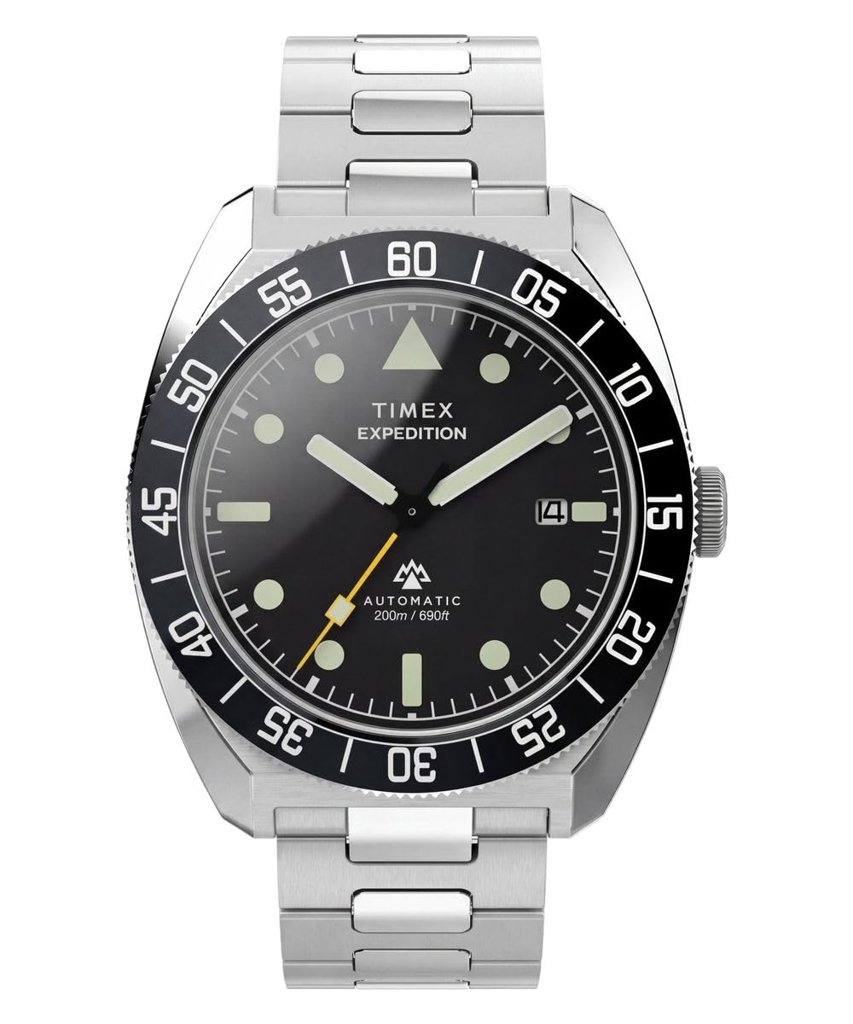 Timex Expedition Pioneer automático de acero 41 mm – estilo aventurero