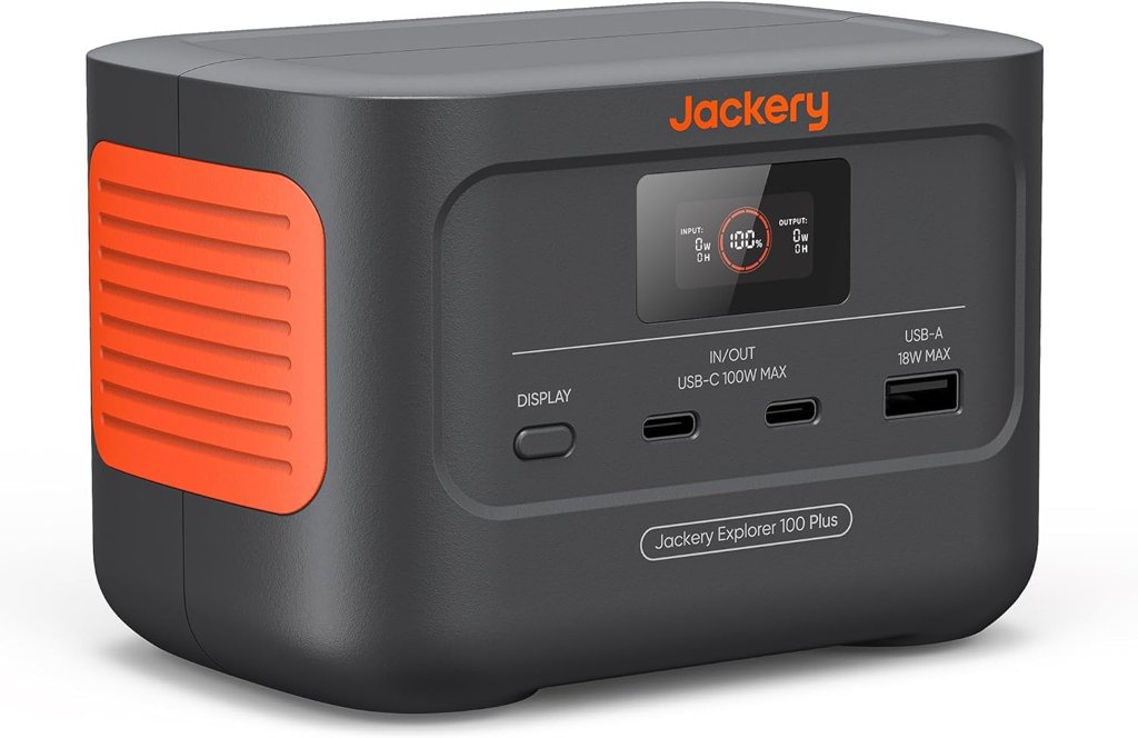 Jackery Explorer 100 Plus: energía portátil de 100 Wh para tus aventuras