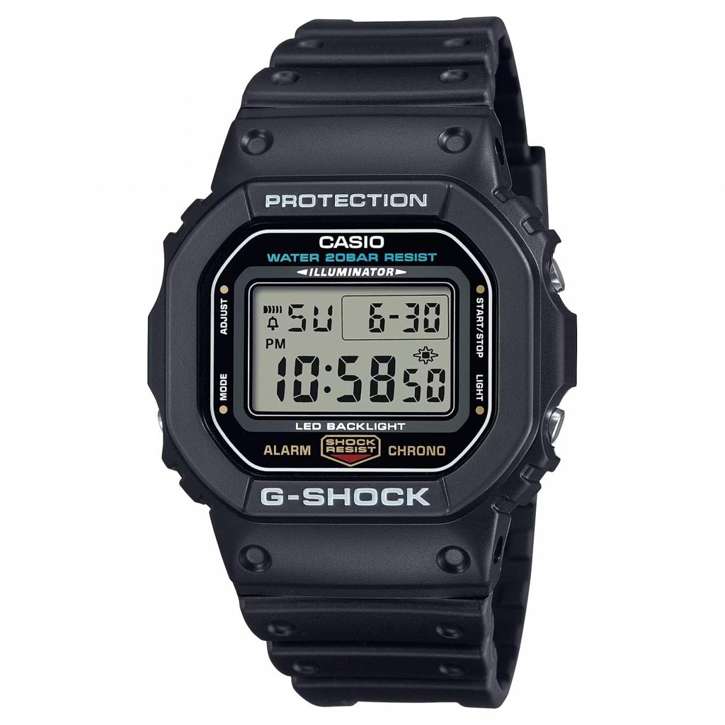G‑SHOCK DW‑5600: Resistente reloj cuadrado con 200 m de profundidad