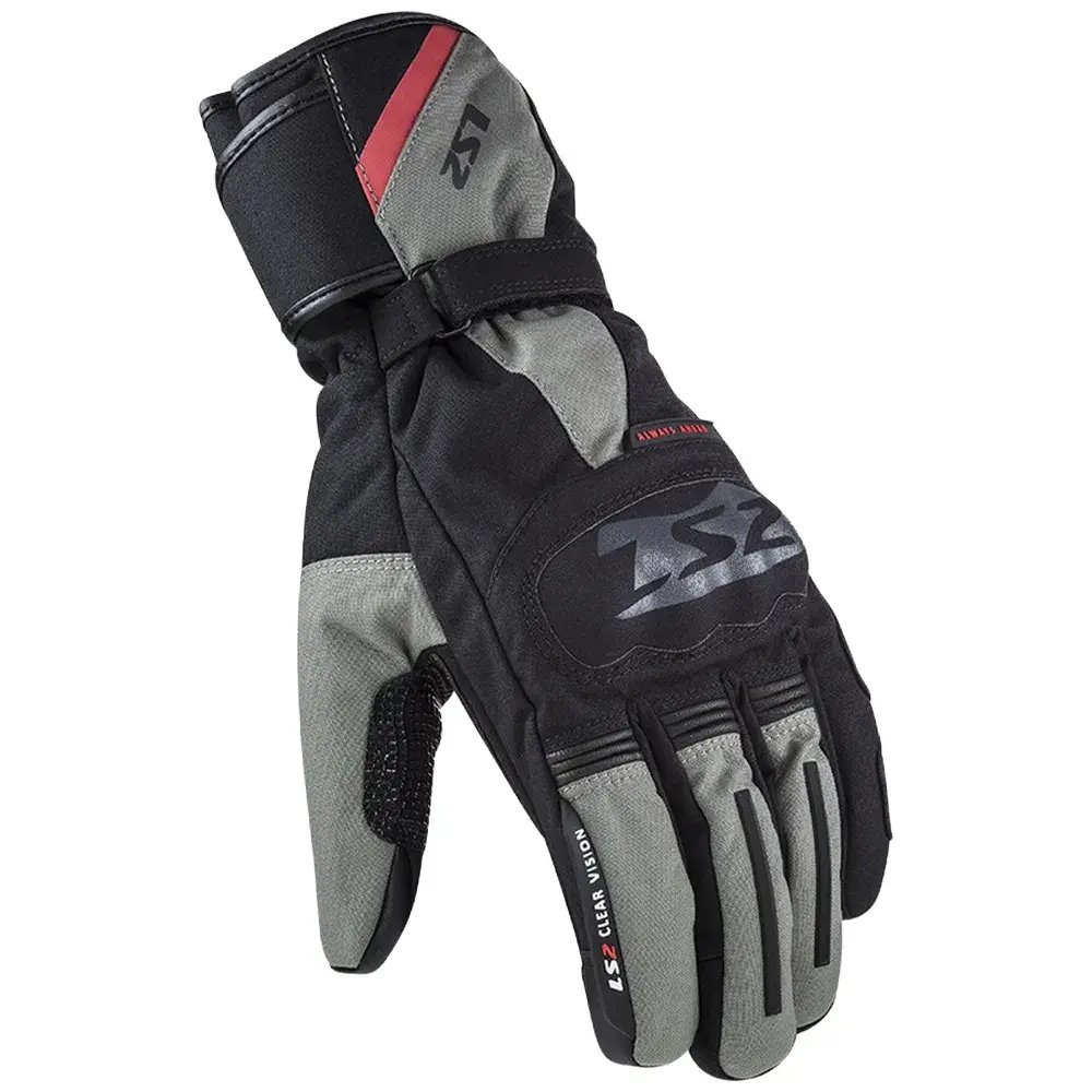 Guantes LS2 Snow para invierno, impermeables y cálidos