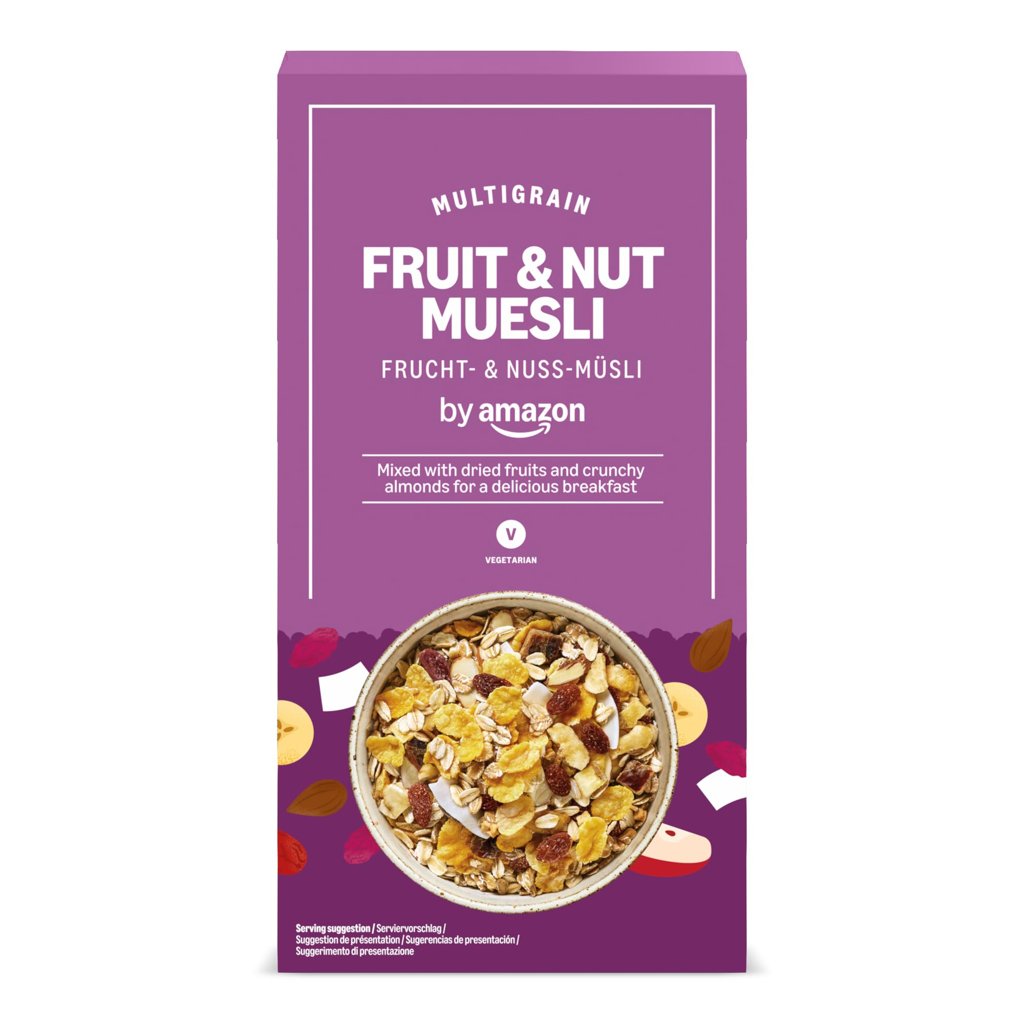 Despierta con energía: Muesli de frutas y frutos secos 750 g