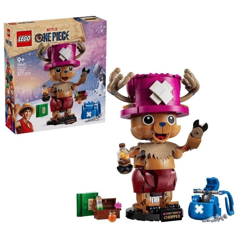 LEGO One Piece: Tony Tony Chopper – 577 piezas de aventura