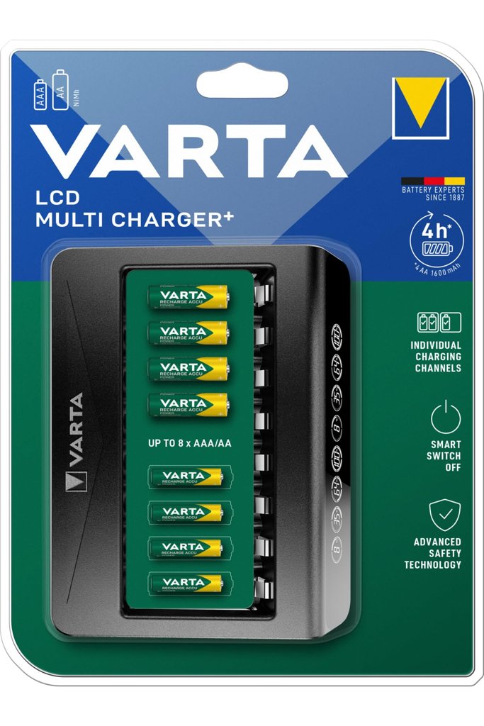 Cargador de pilas AA/AAA
