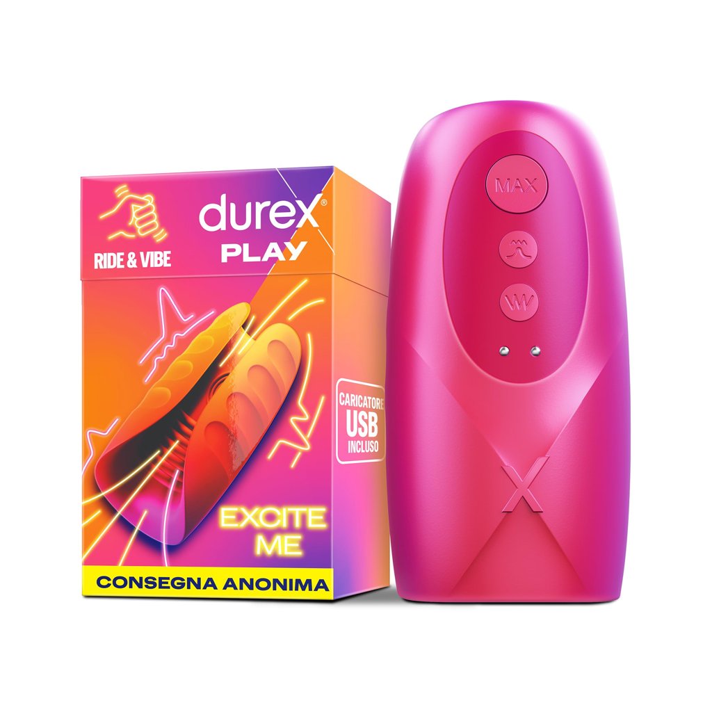 Durex Ride & Vibe: placer intenso con 10 modos