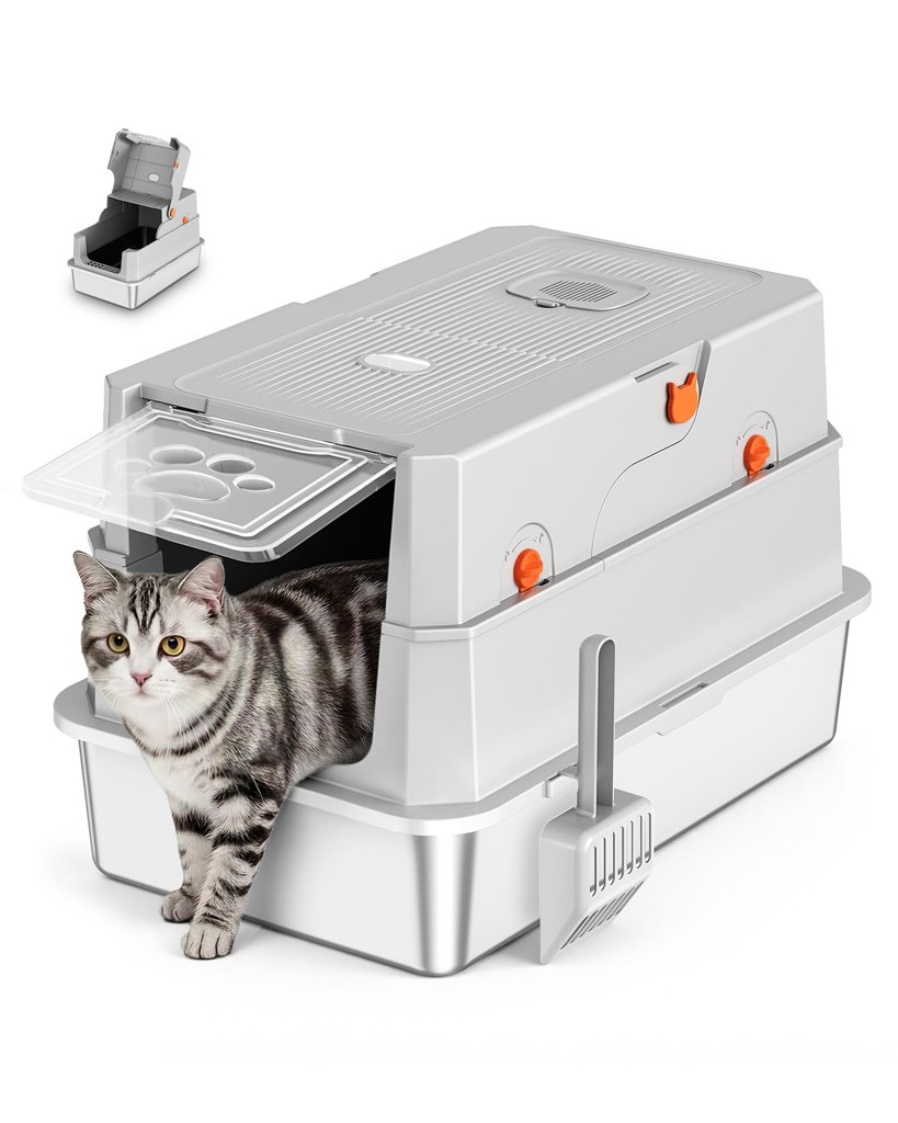 Arenero Gato XXL Acero Inox.