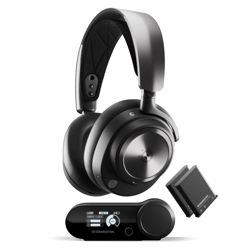 Auriculares SteelSeries Arctis Nova Pro Wireless con cancelación activa