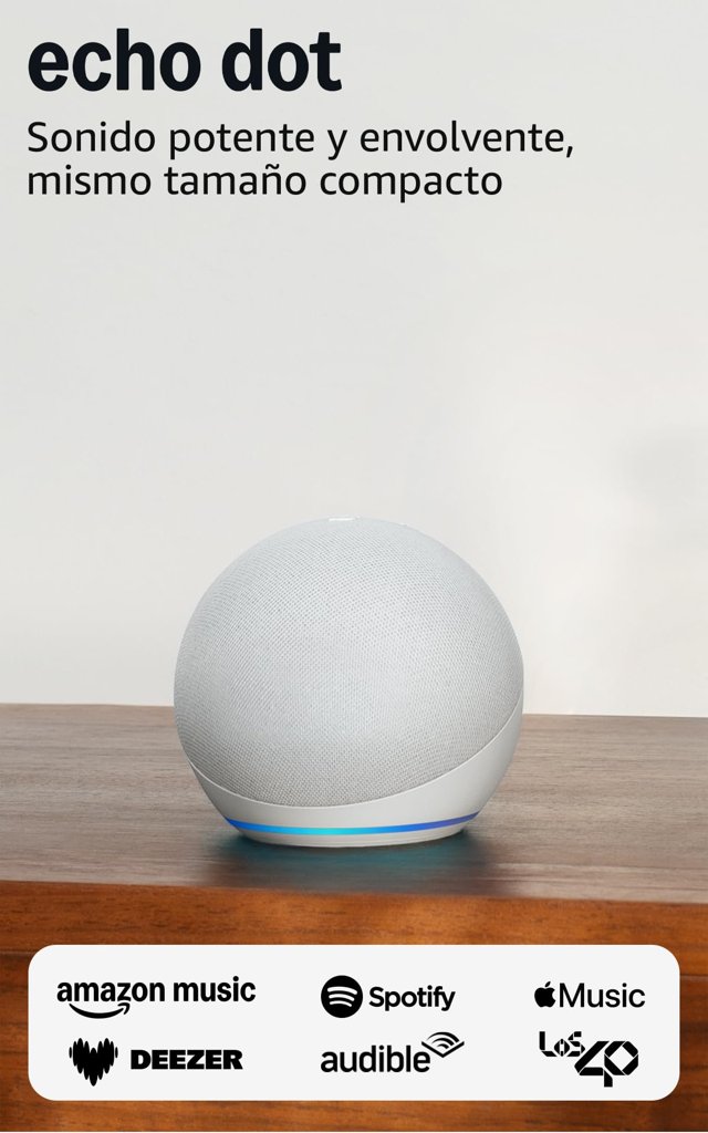 Echo Dot 5ª generación: tu asistente inteligente con gran rebaja